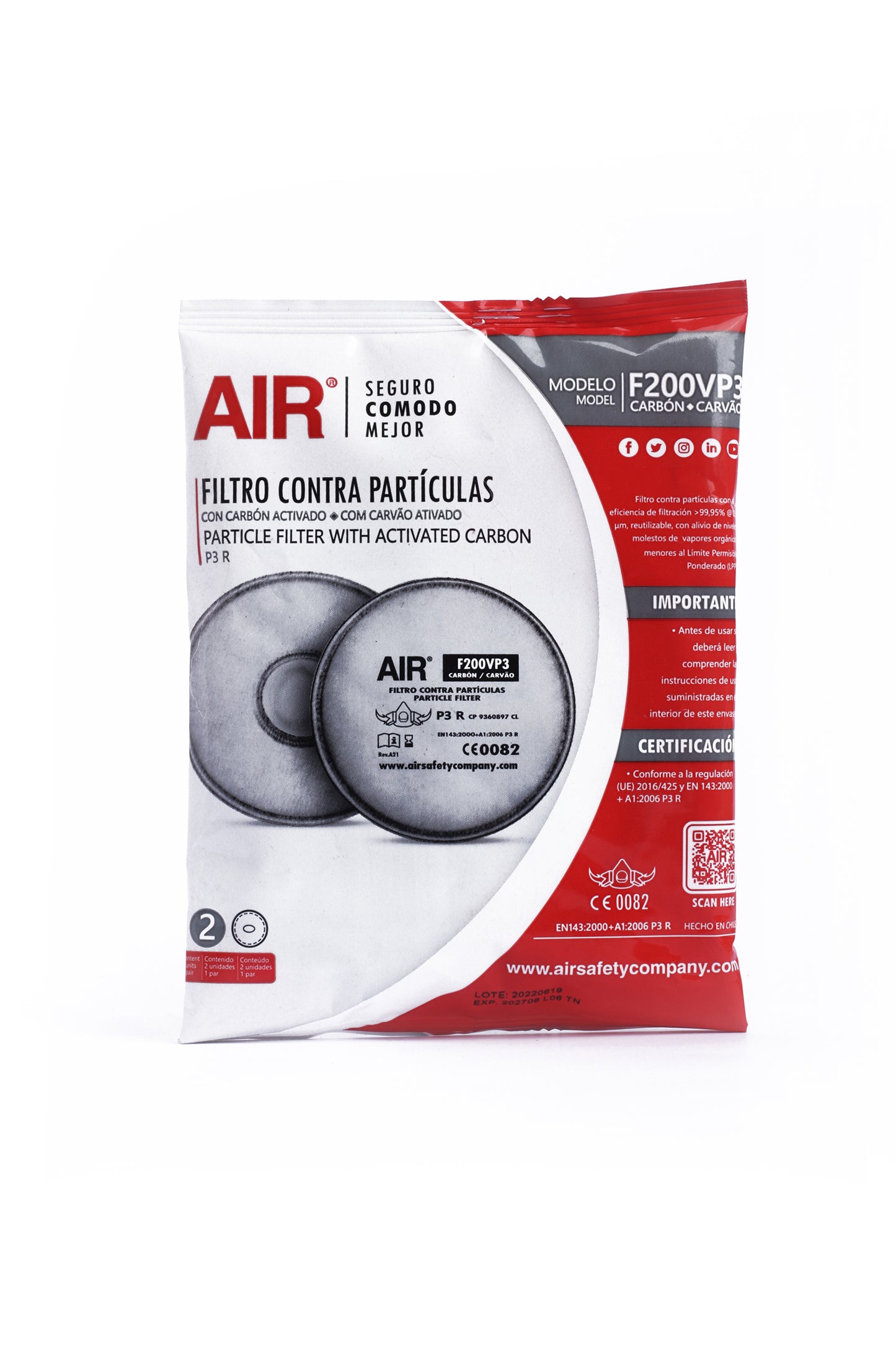 FILTROS PARA PARTICULAS P100 3M