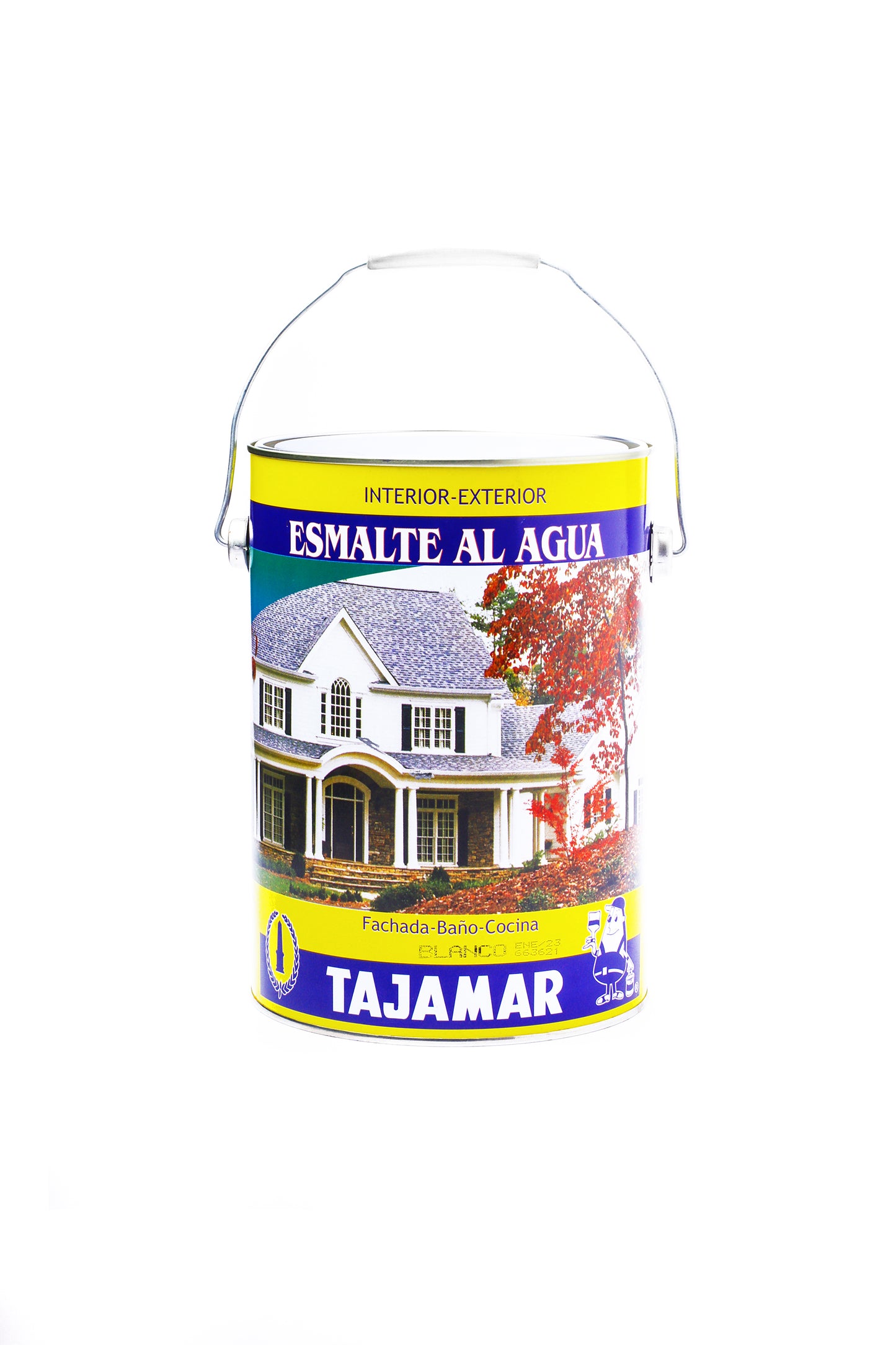 ESMALTE AL AGUA BLANCO TAJAMAR GALÓN
