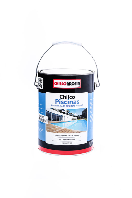 PINTURA PARA PISCINAS CHILCORROFIN GALÓN COLOR CELESTE