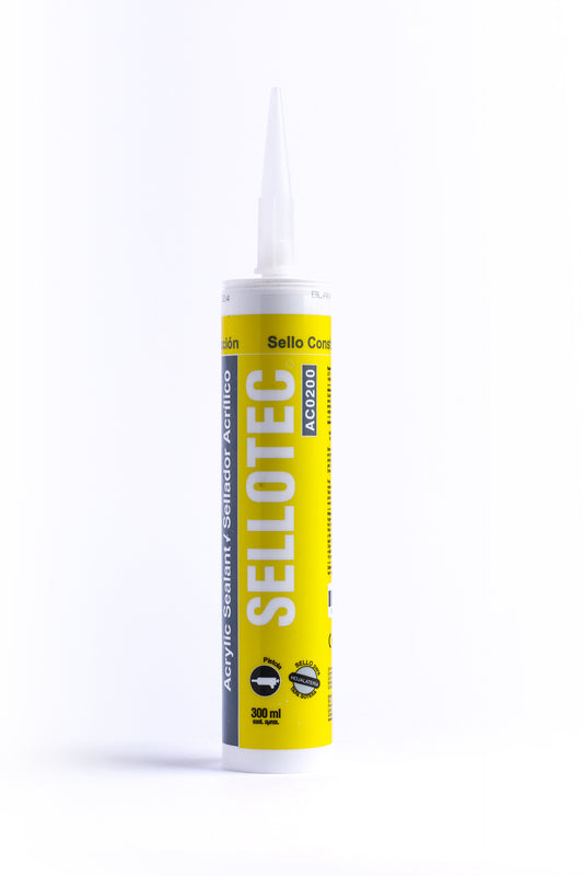 Silicona Acrílico Pintable Blanco AC0200